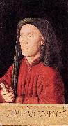 Jan Van Eyck Portrait of a Young Man oil painting reproduction